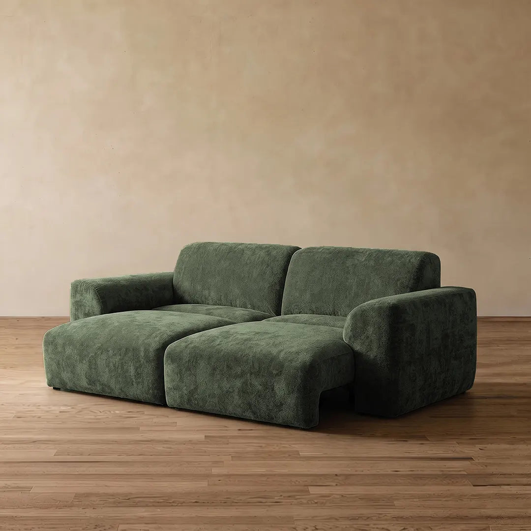 Abex 2-Piece Modular Power Sofa Bed - Performance Chenille