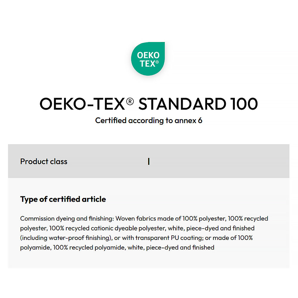 YEEROLE - OEKO-TEX® Certified Fabrics