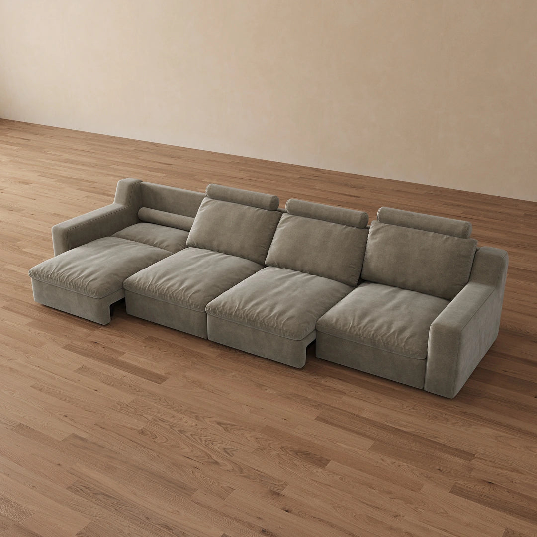CloudStay M 4-Piece Modular Power Sofa Bed – YEEROLE