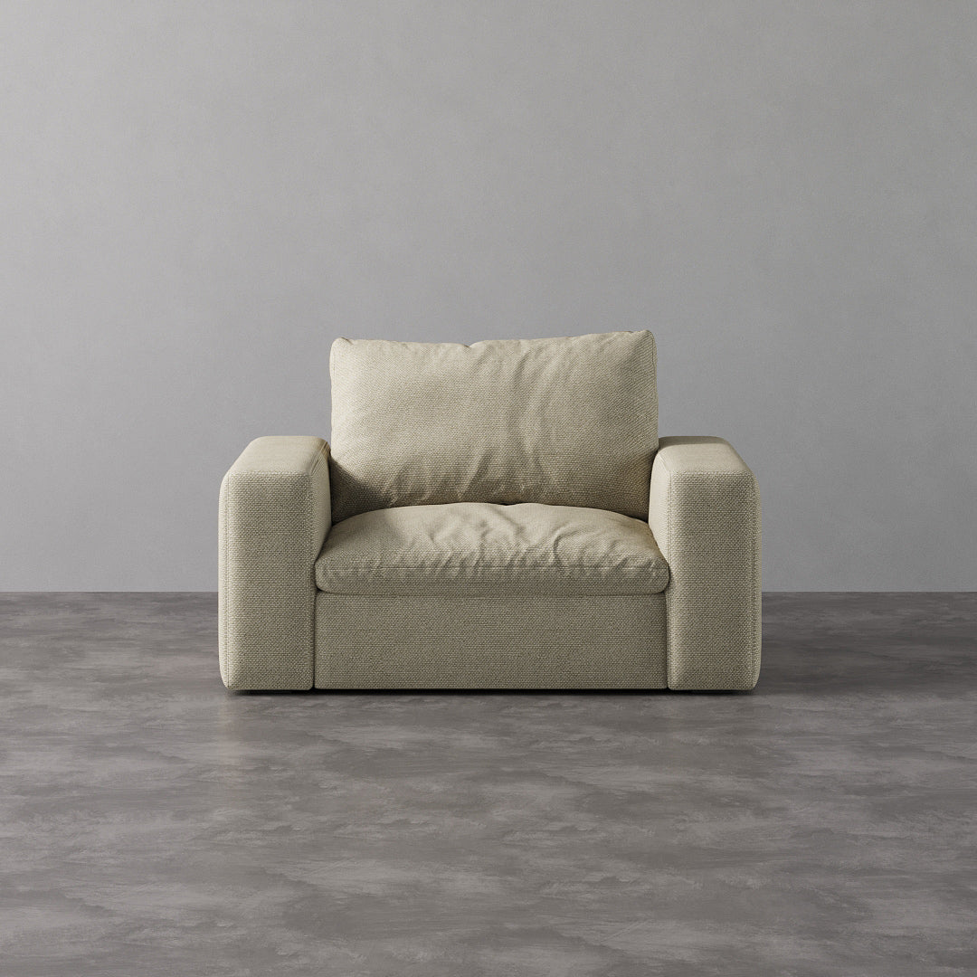 ArmChair - Wheat Linen